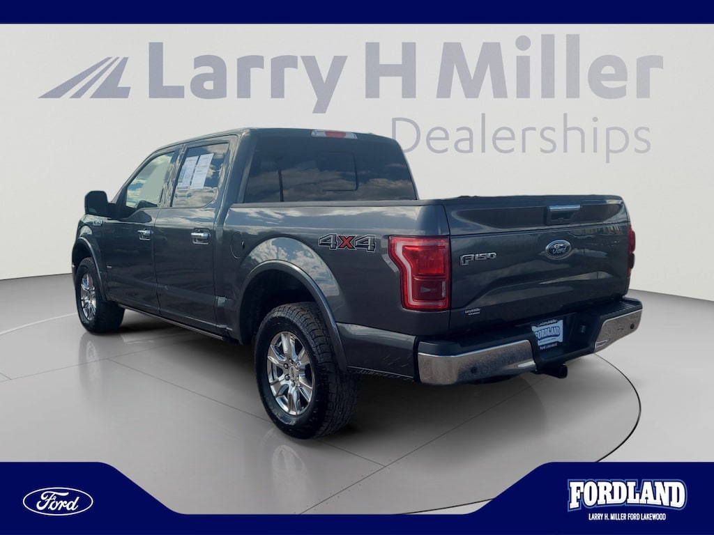 Used 2016 Ford F-150 Lariat Truck SuperCrew Cab