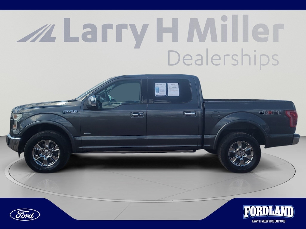 Used 2016 Ford F-150 Lariat Truck SuperCrew Cab