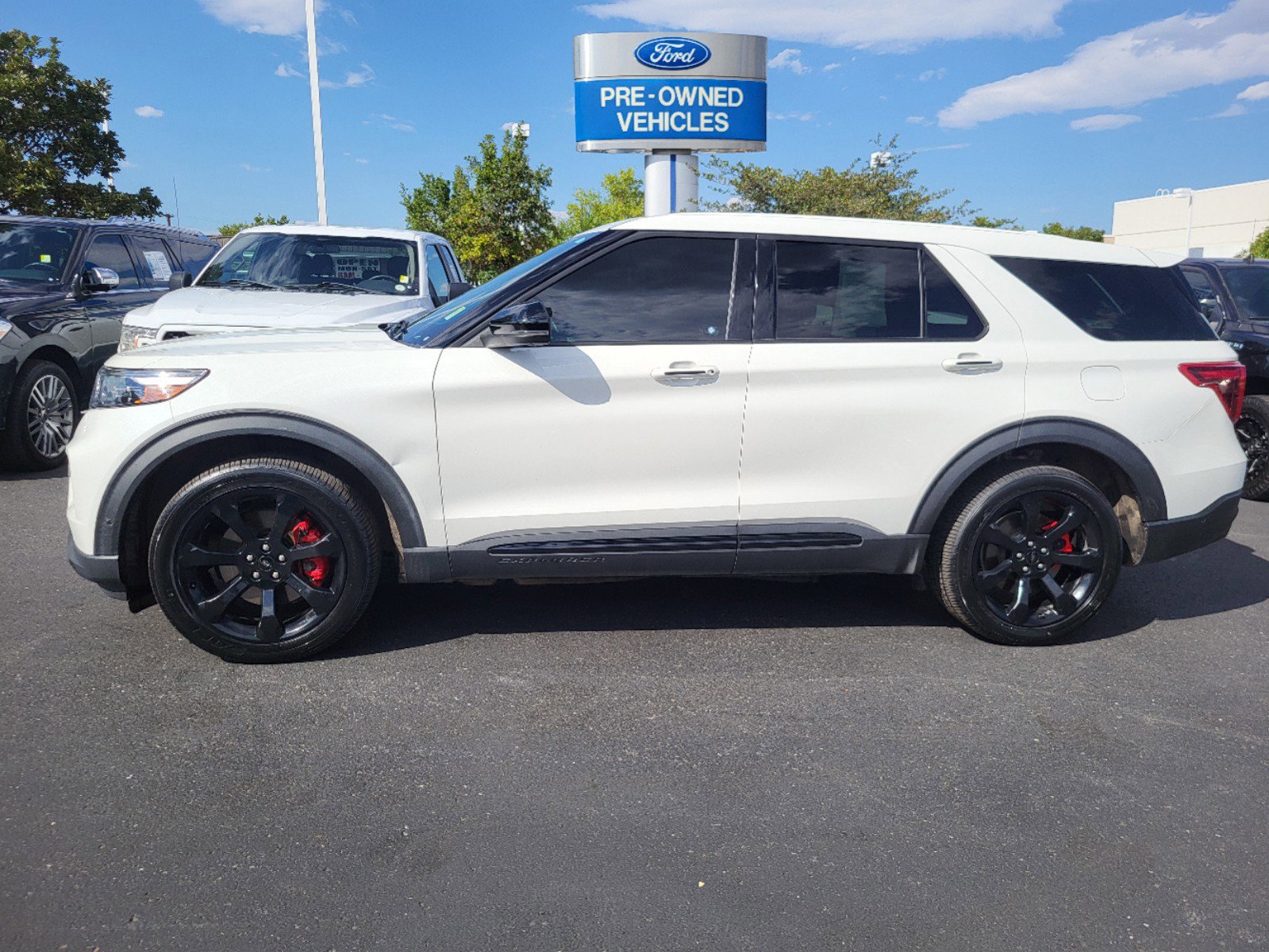 Certified 2022 Ford Explorer ST with VIN 1FM5K8GCXNGA56911 for sale in Lakewood, CO