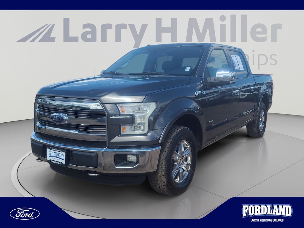 Used 2016 Ford F-150 Lariat Truck SuperCrew Cab