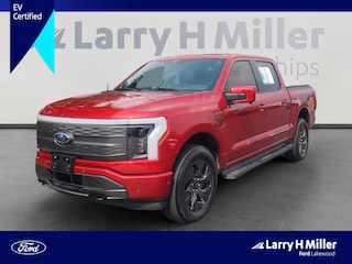 Used 2023 Ford F-150 Lightning LARIAT Truck SuperCrew Cab Lakewood, CO