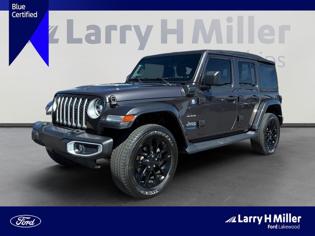 Certified 2021 Jeep Wrangler 4xe Unlimited Sahara SUV
