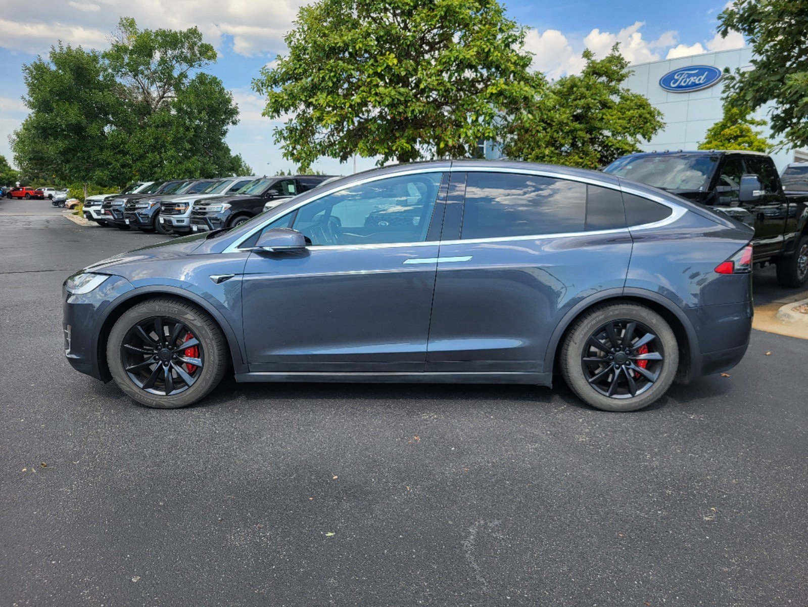 Used 2017 Tesla Model X P100D with VIN 5YJXCDE45HF077386 for sale in Lakewood, CO