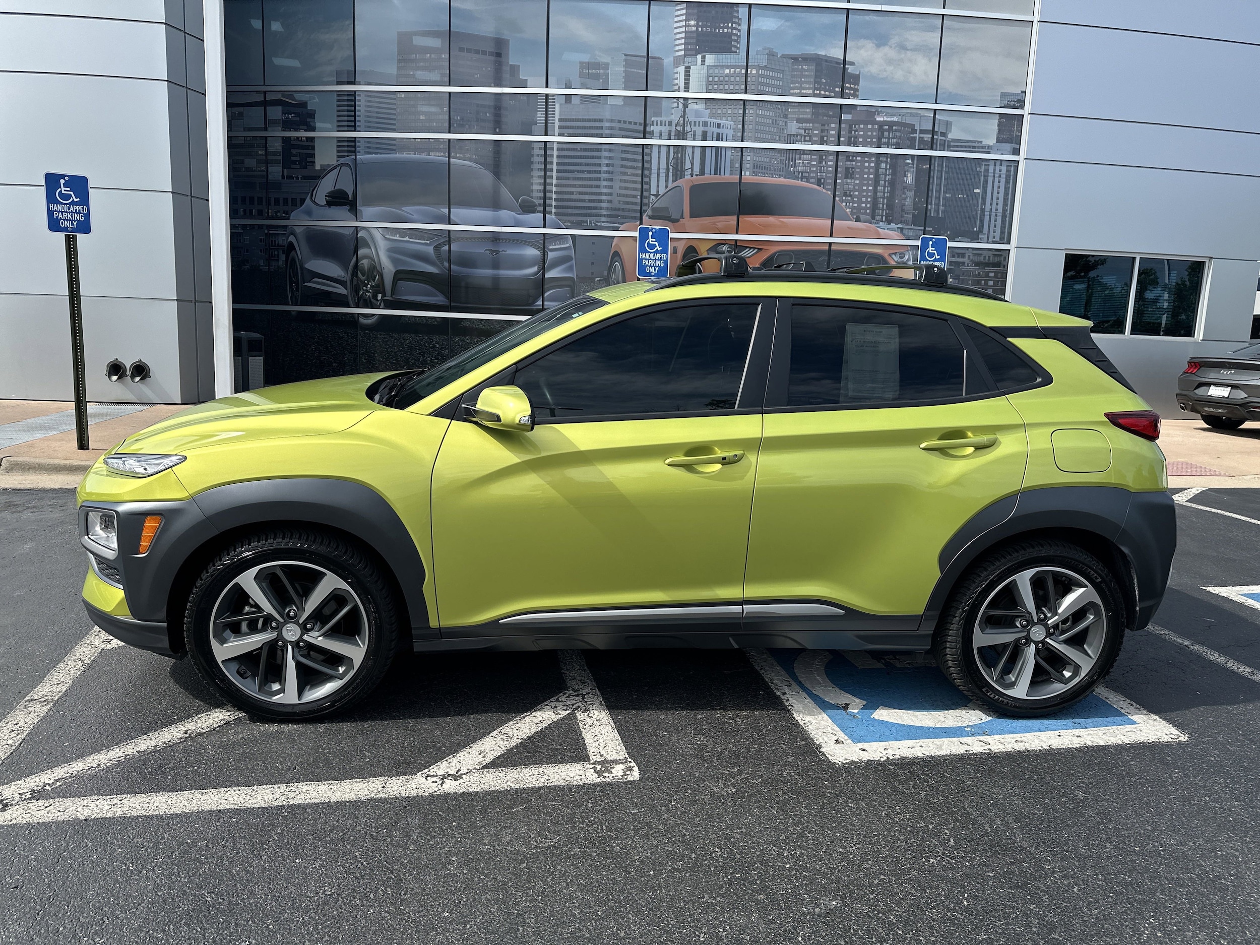 Certified 2019 Hyundai Kona Ultimate with VIN KM8K5CA57KU390687 for sale in Lakewood, CO