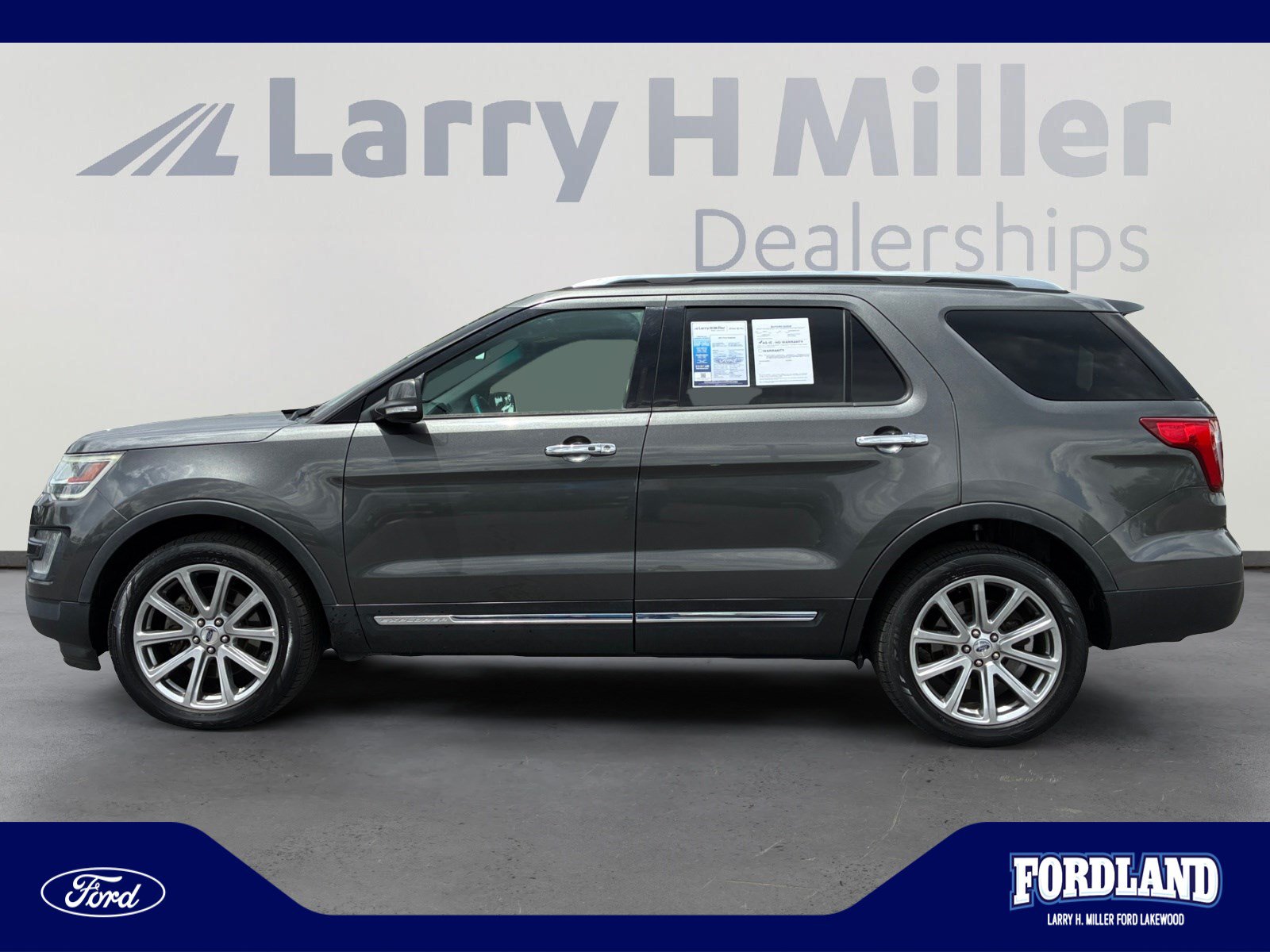 Used 2017 Ford Explorer Limited with VIN 1FM5K8F88HGC37619 for sale in Lakewood, CO