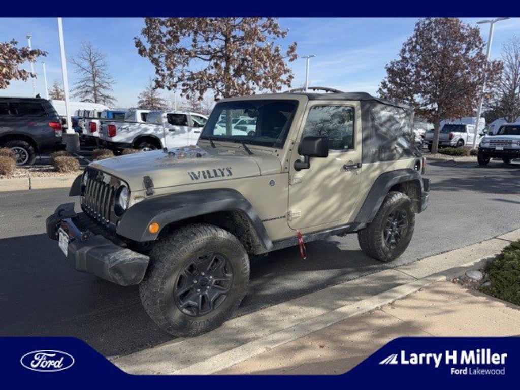Used 2017 Jeep Wrangler JK Willys Wheeler SUV