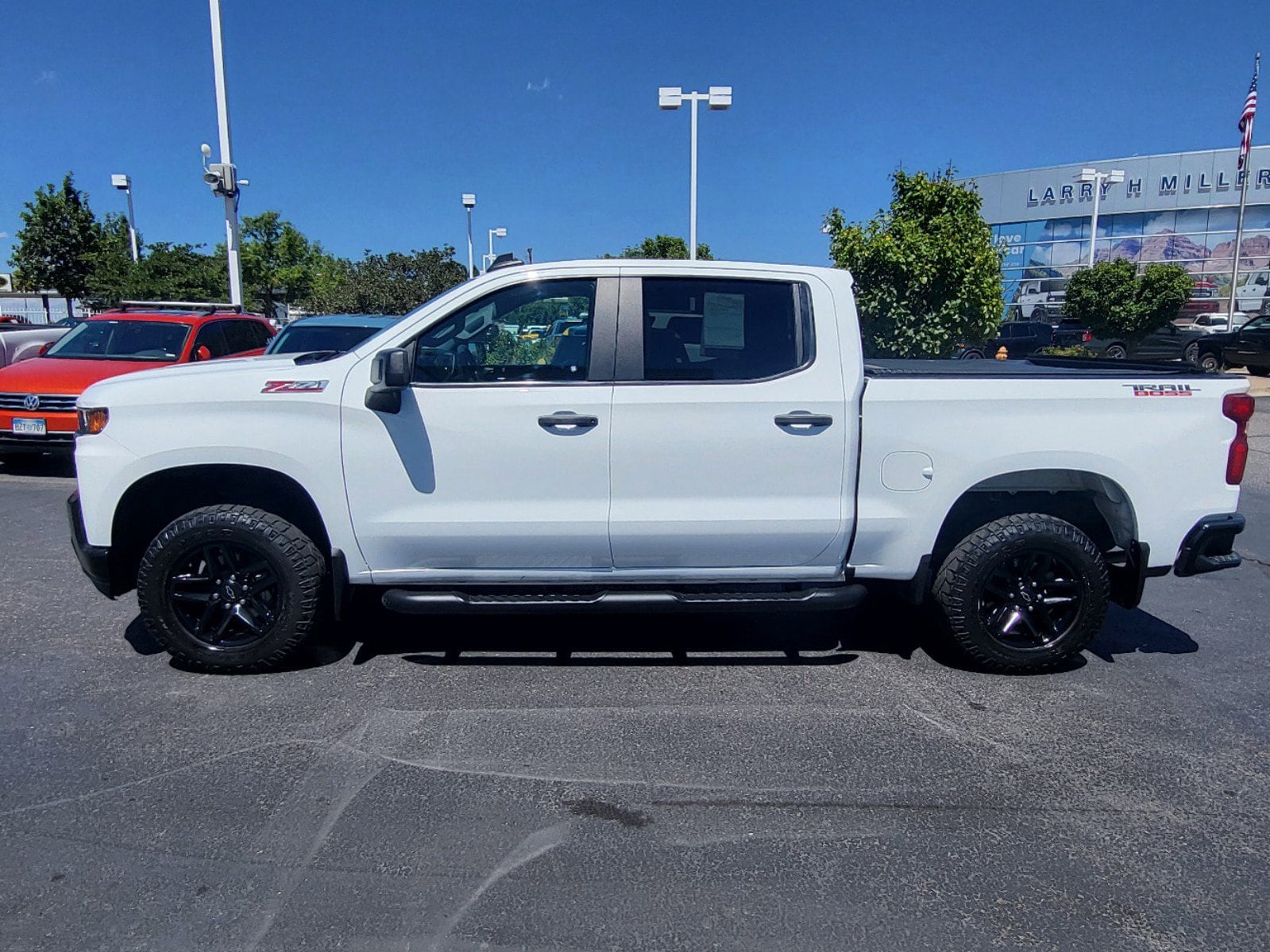 Certified 2020 Chevrolet Silverado 1500 Custom with VIN 1GCPYCEFXLZ130597 for sale in Lakewood, CO