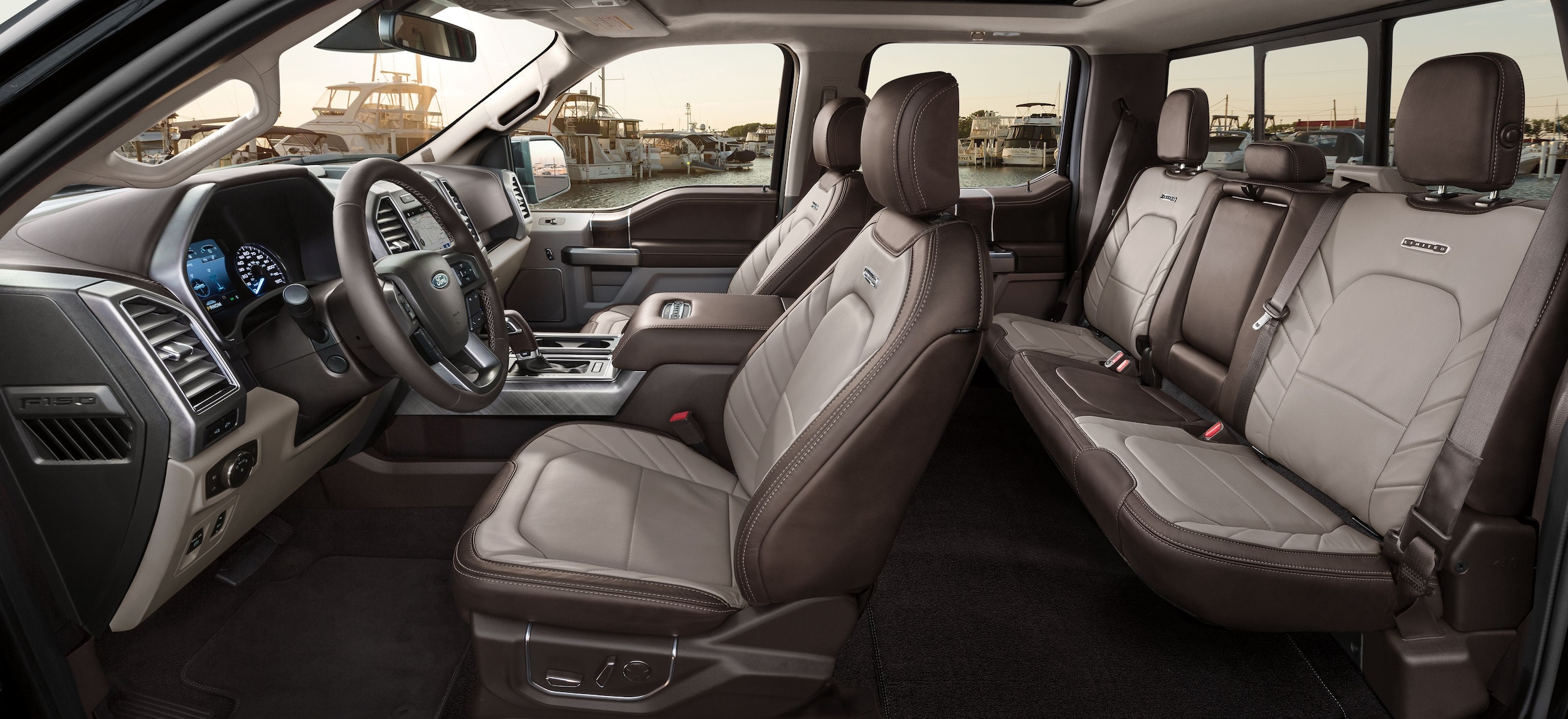 Ford F-150 Ford F-150 interior seating rear