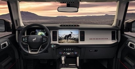 Ford Bronco ford bronco infotainment system
