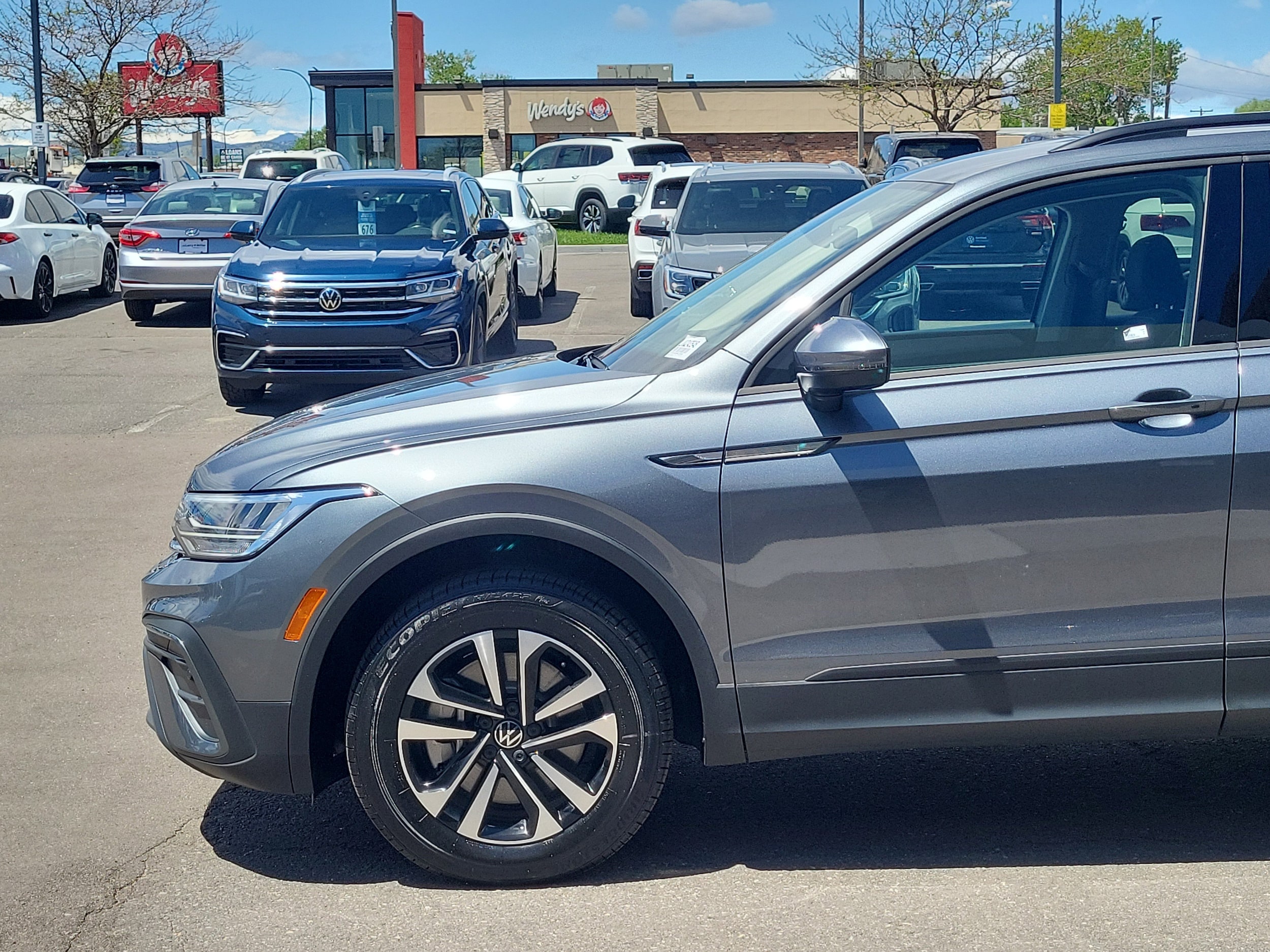 Certified 2024 Volkswagen Tiguan S with VIN 3VVFB7AX2RM126395 for sale in Lakewood, CO