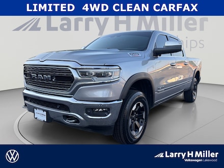 Used 2021 Ram 1500 Limited Truck Crew Cab for sale near you in Lakewood, CO