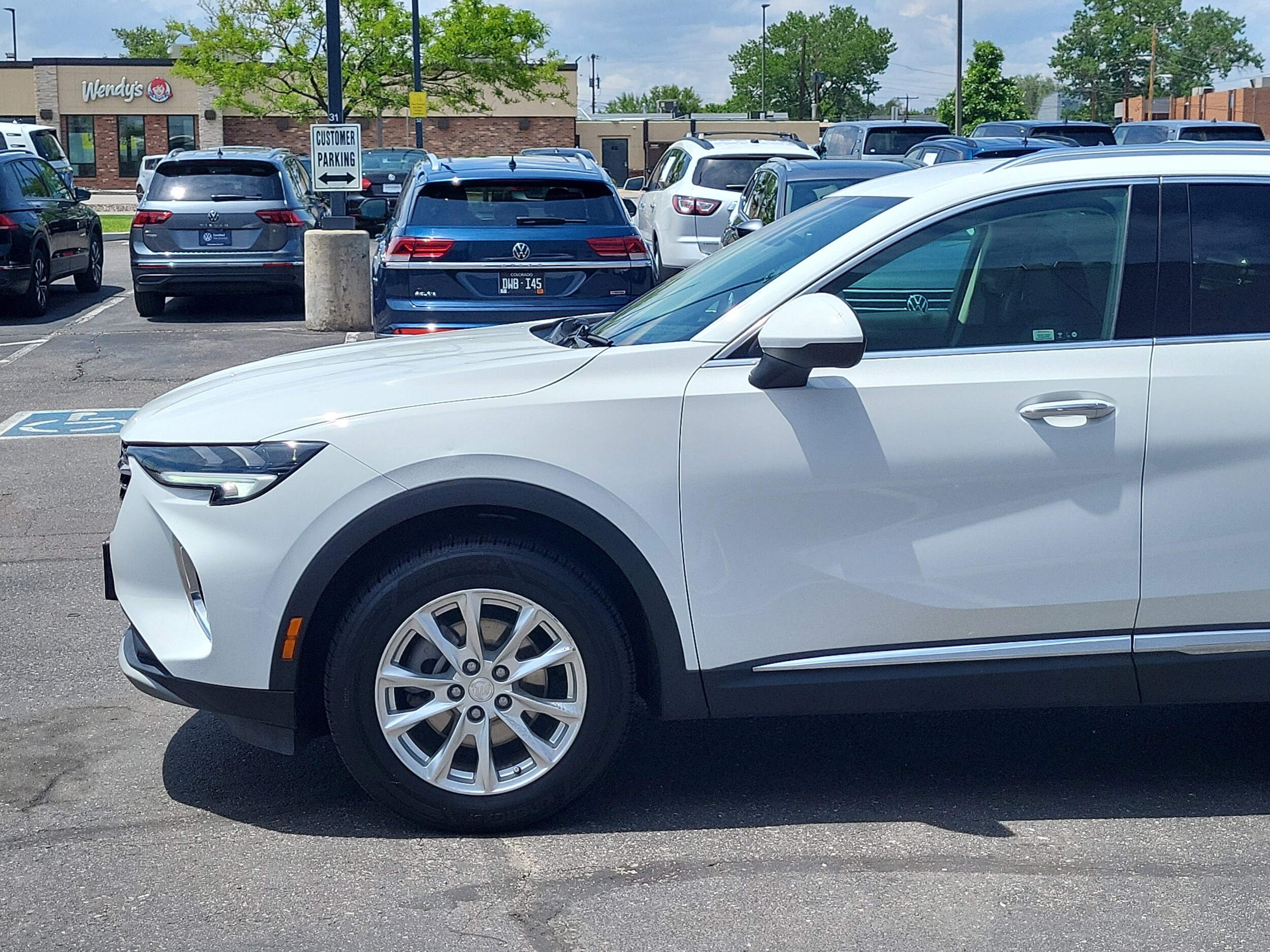 Used 2021 Buick Envision Preferred with VIN LRBFZMR46MD147420 for sale in Lakewood, CO