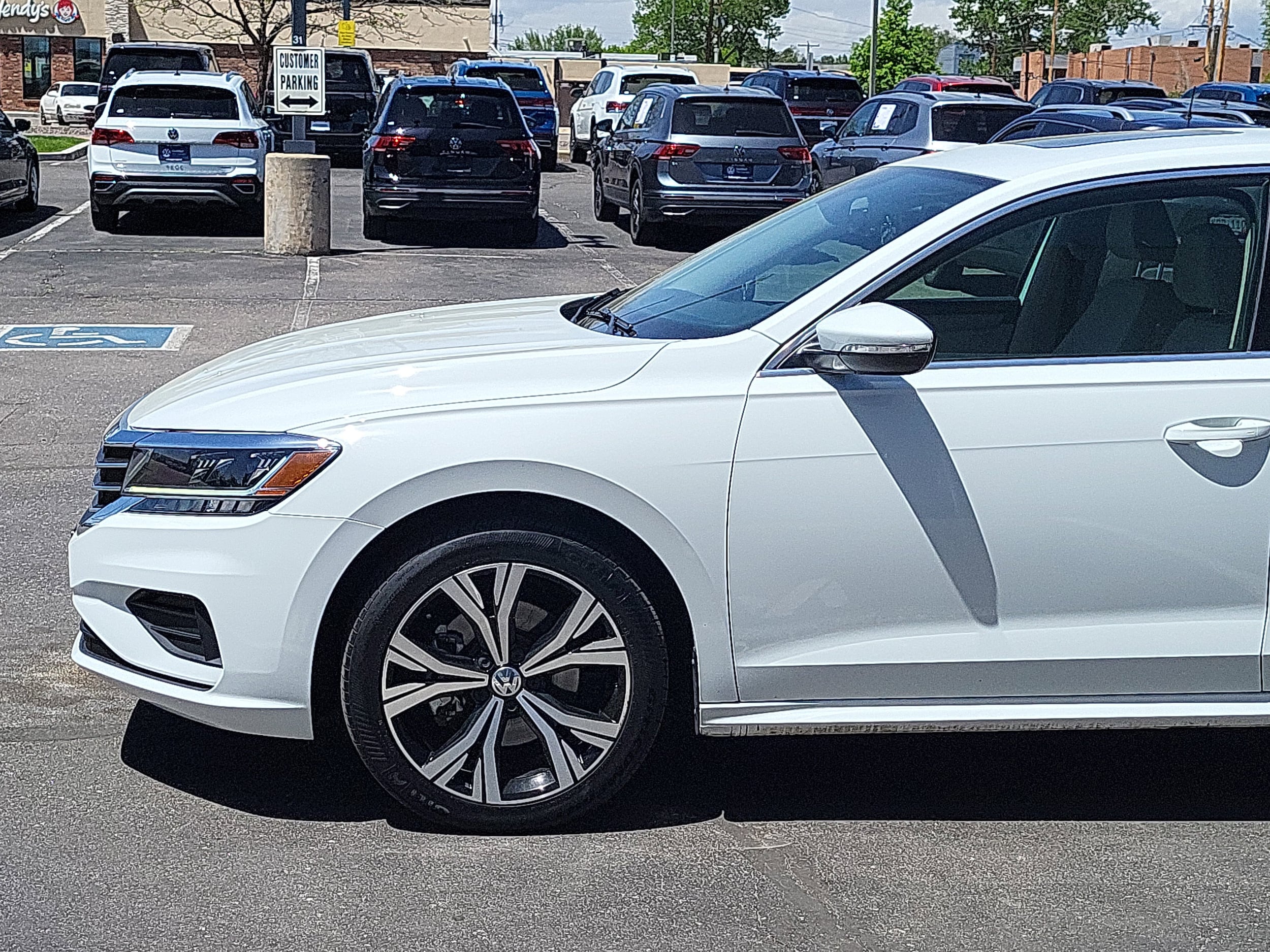 Certified 2022 Volkswagen Passat SE with VIN 1VWSA7A36NC001244 for sale in Lakewood, CO