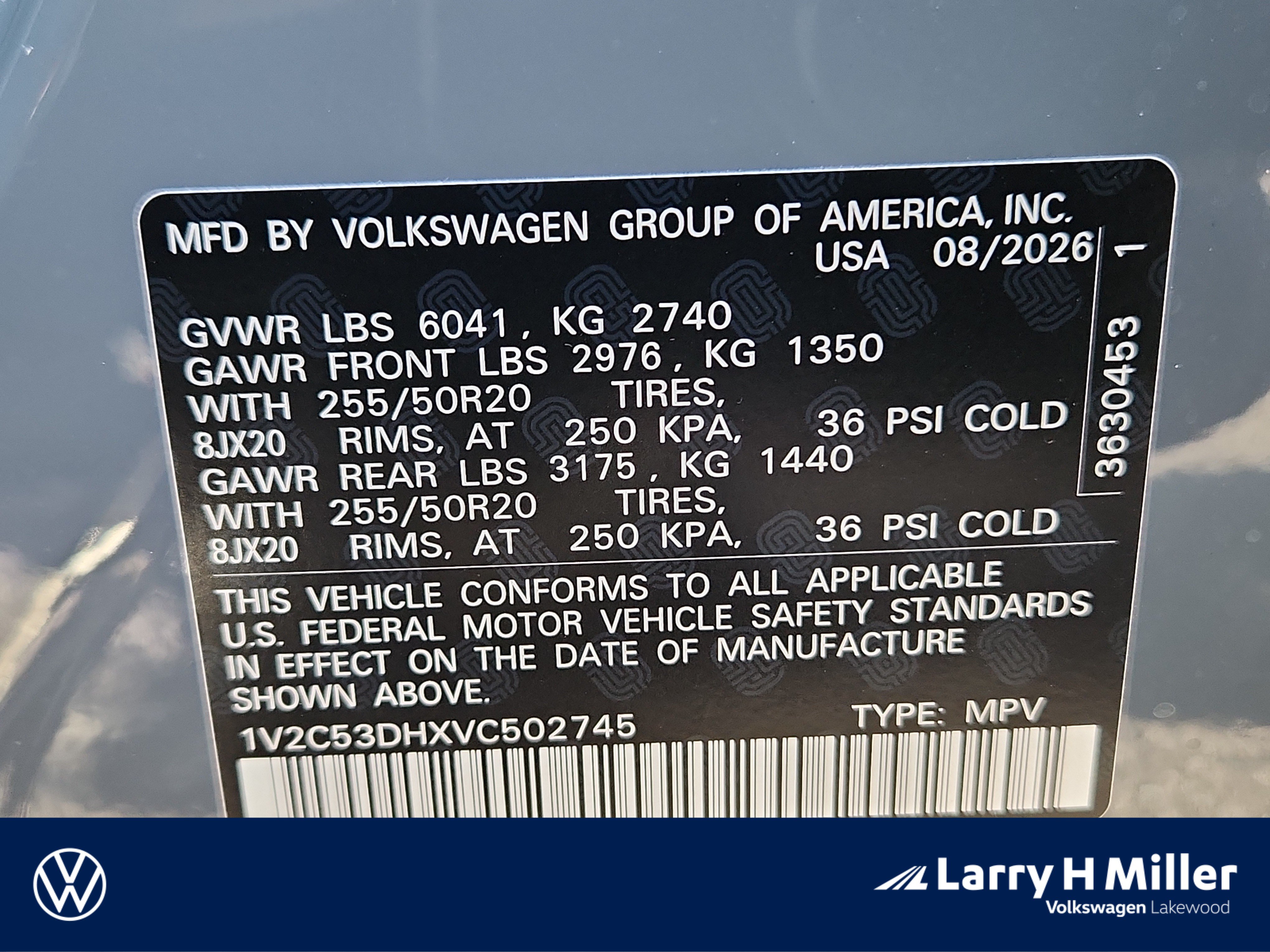 New 2027 Volkswagen Atlas SEL R-Line SUV Lakewood, CO