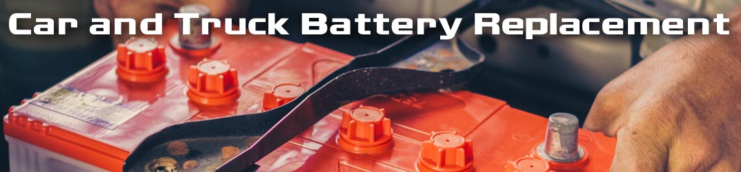 Car, Truck, and SUV Battery Replacement