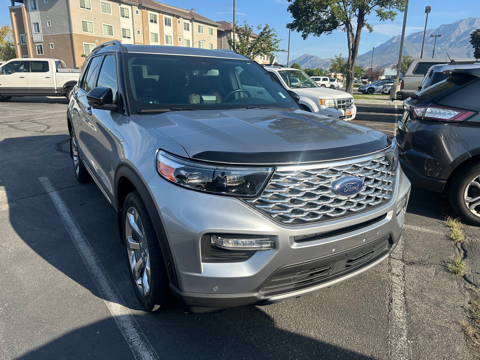 Used 2020 Ford Explorer Platinum with VIN 1FM5K8HC3LGC46805 for sale in Provo, UT