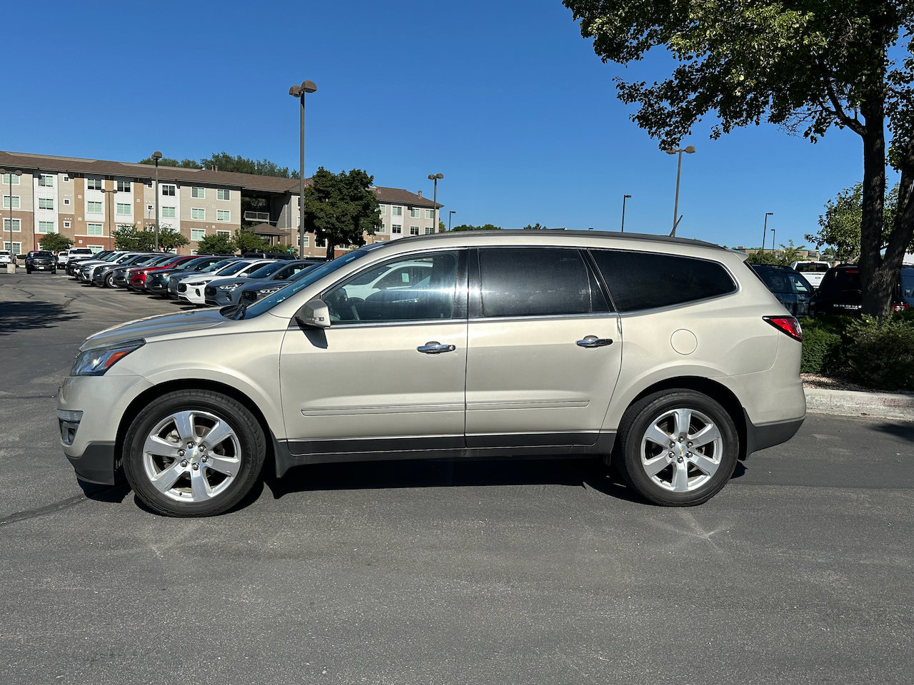 Used 2016 Chevrolet Traverse LTZ with VIN 1GNKVJKD7GJ256440 for sale in Provo, UT