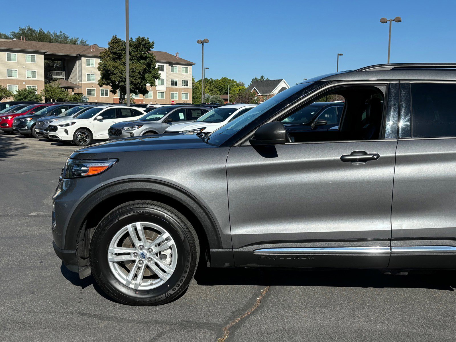 Used 2023 Ford Explorer XLT with VIN 1FMSK8DH6PGA70021 for sale in Provo, UT