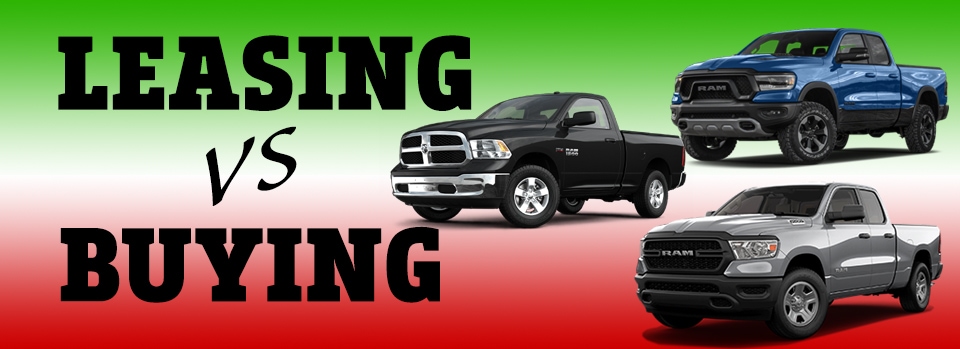 leasing buying compared denver truck leases financing new car lease or buy