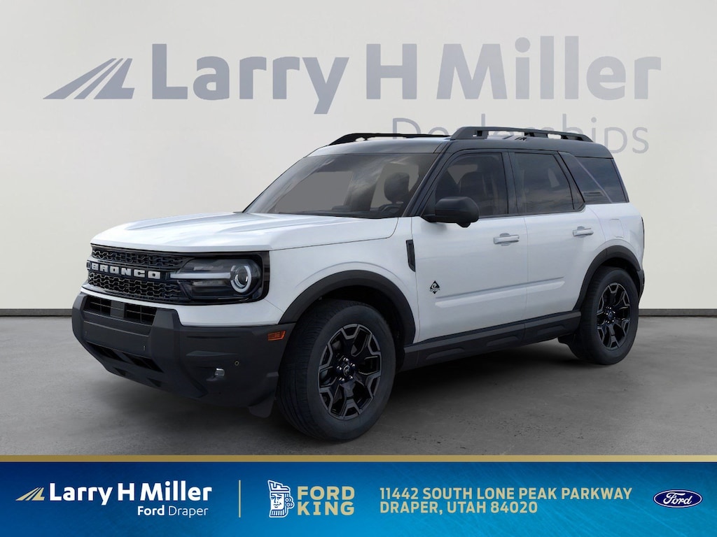 New 2025 Ford Bronco Sport Outer Banks 4x4 I3 Engine