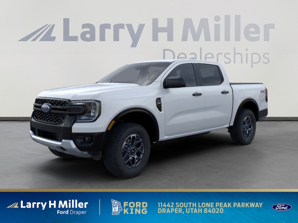 New 2025 Ford Ranger XLT 4WD SuperCrew 5' Box I4 Engine