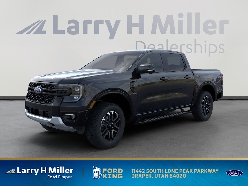 New 2025 Ford Ranger LARIAT 4WD SuperCrew 5' Box V6 Engine