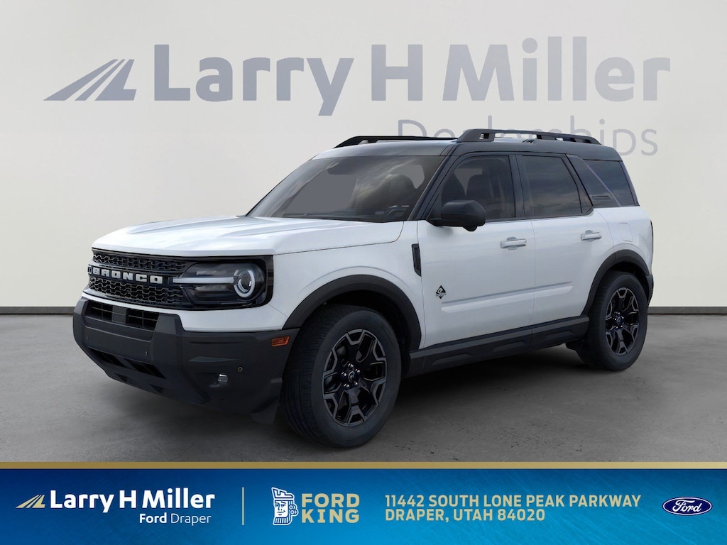 New 2025 Ford Bronco Sport Outer Banks 4x4 I3 Engine