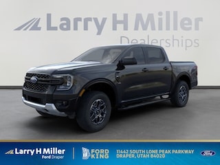 New 2025 Ford Ranger XLT 4WD SuperCrew 5' Box V6 Engine Draper, UT