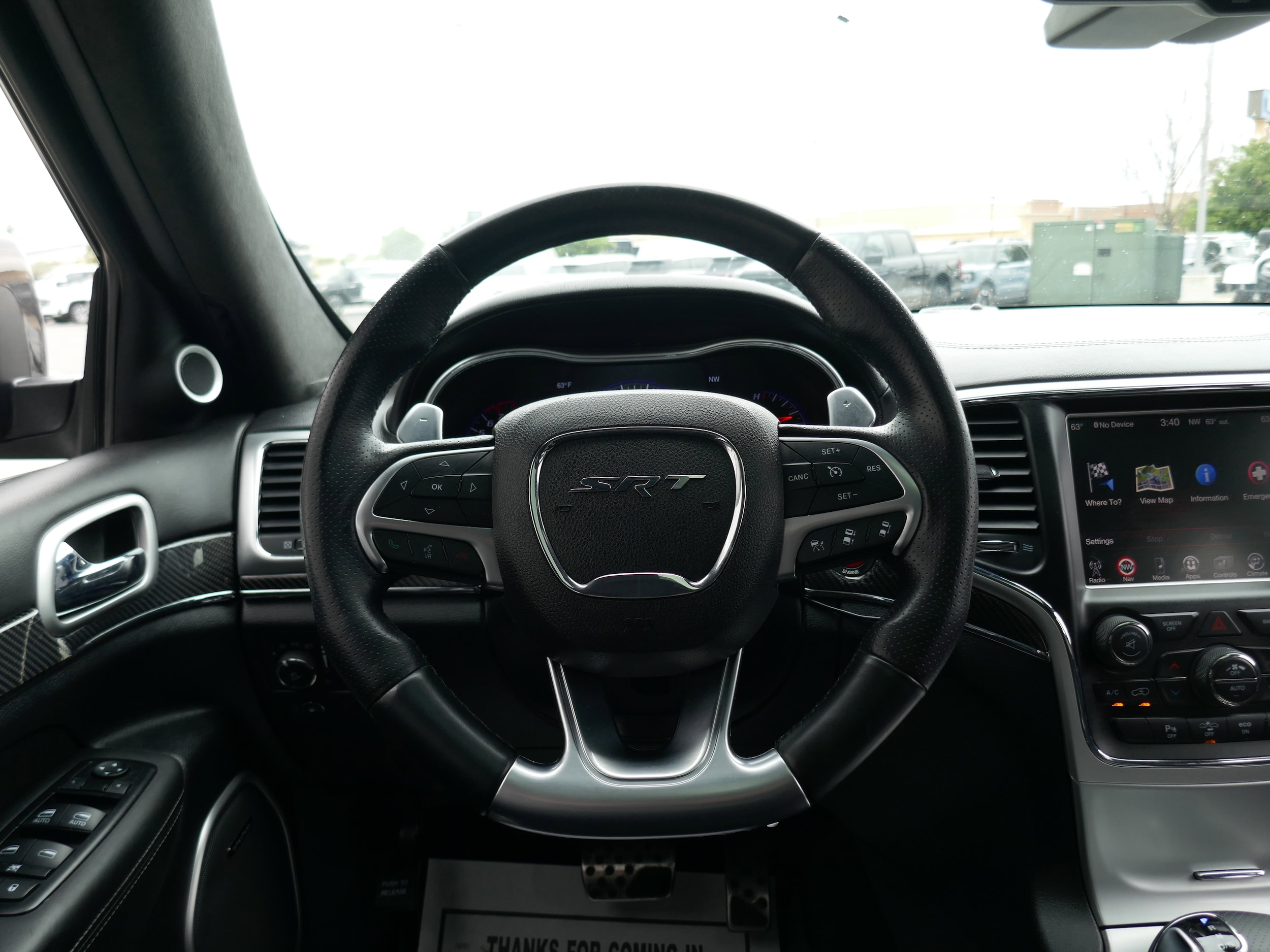 Used 2015 Jeep Grand Cherokee SRT with VIN 1C4RJFDJ8FC613226 for sale in Draper, UT