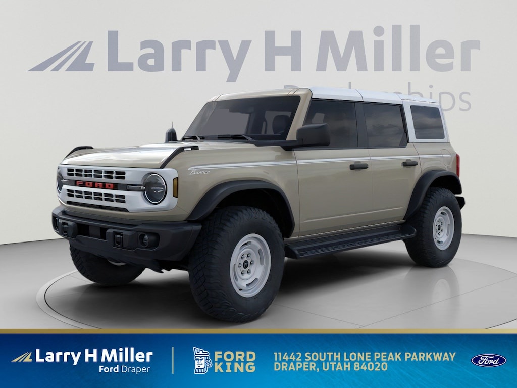 New 2026 Ford Bronco Heritage Edition 4 Door Advanced 4x4 V6 Engine