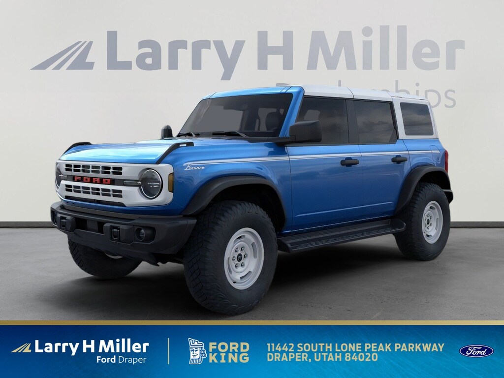 New 2026 Ford Bronco Heritage Edition 4 Door Advanced 4x4 V6 Engine