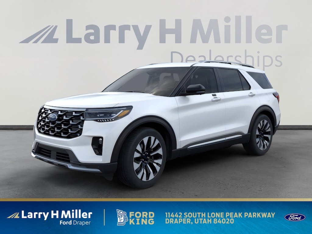 New 2026 Ford Explorer Platinum 4WD I4 Engine