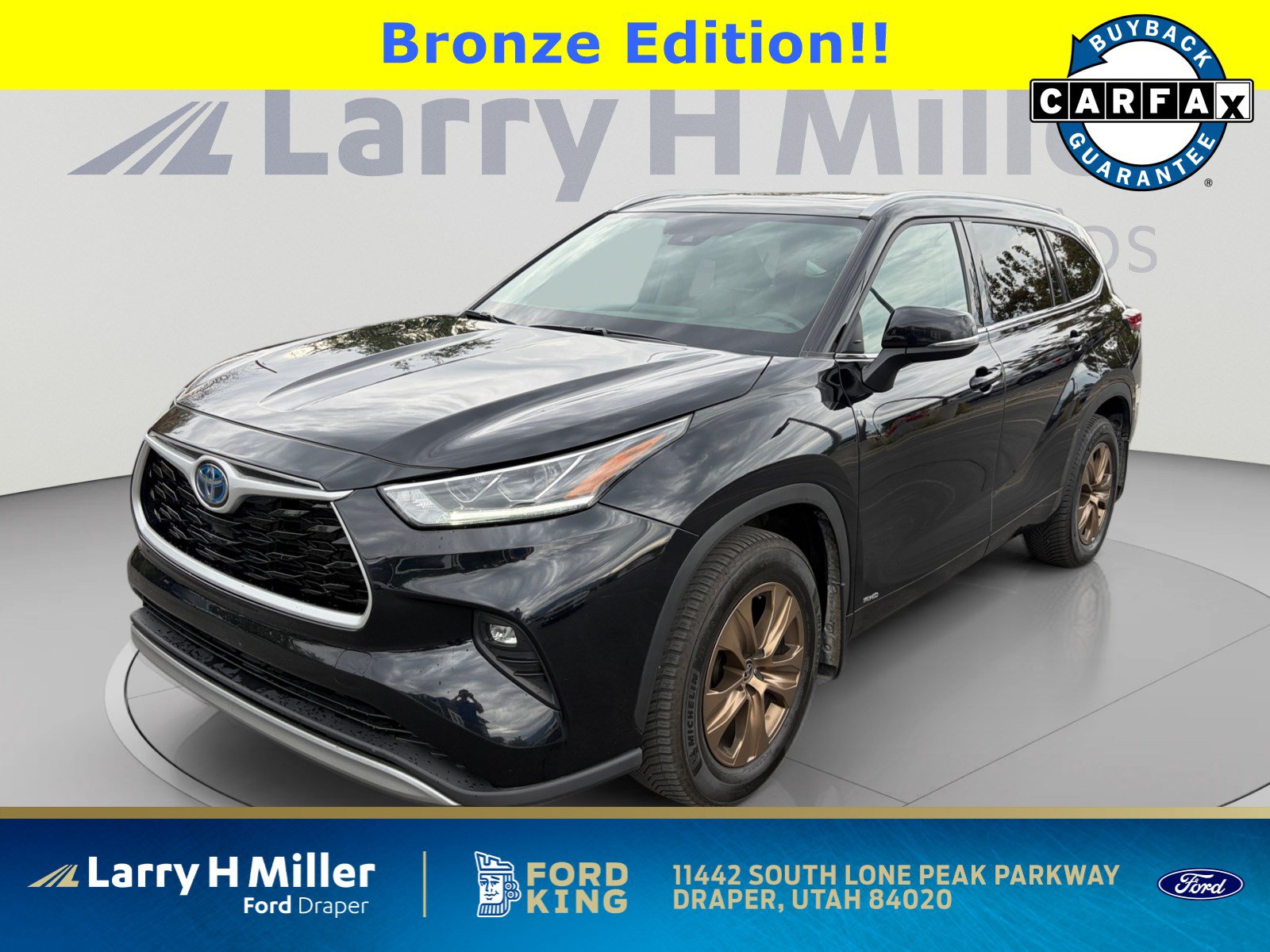 2022 Toyota Highlander Bronze Edition