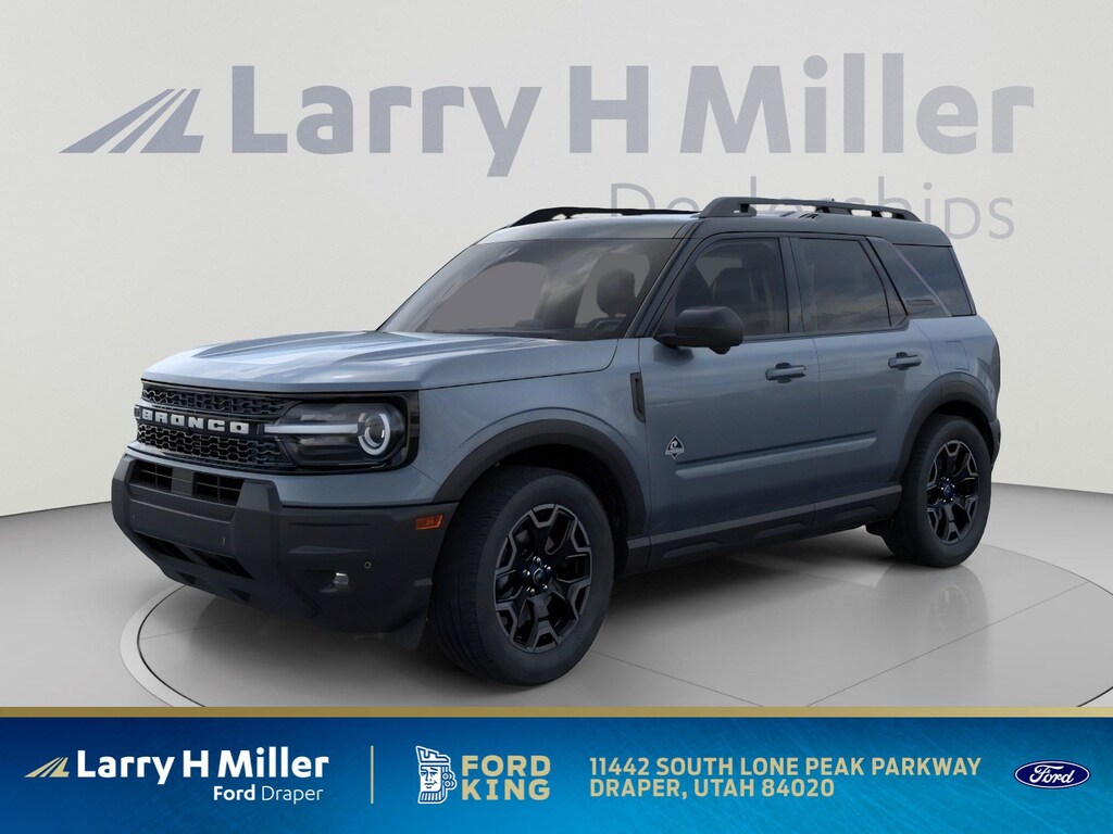 New 2025 Ford Bronco Sport Outer Banks 4x4 I3 Engine
