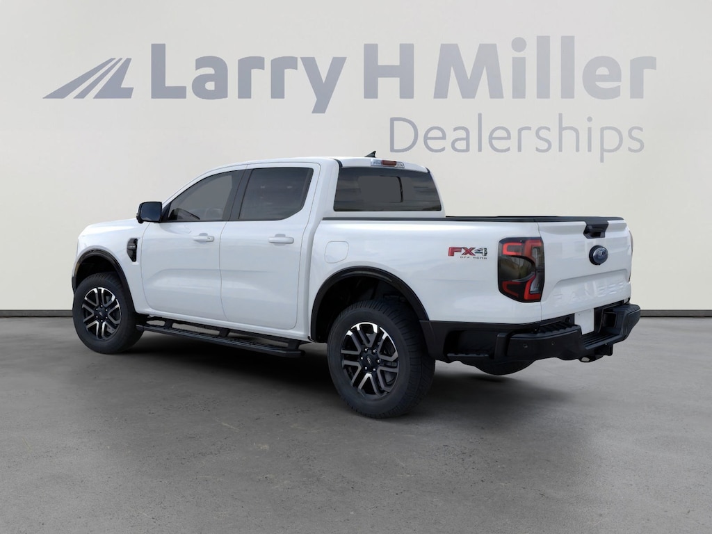 New 2025 Ford Ranger LARIAT 4WD SuperCrew 5' Box V6 Engine