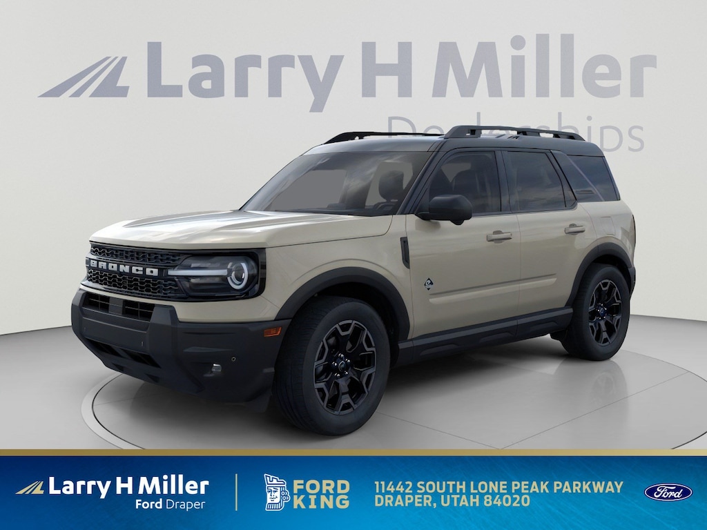New 2025 Ford Bronco Sport Outer Banks 4x4 I3 Engine