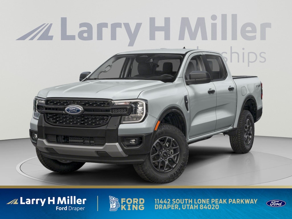 New 2026 Ford Ranger XLT 4WD SuperCrew 5' Box I4 Engine