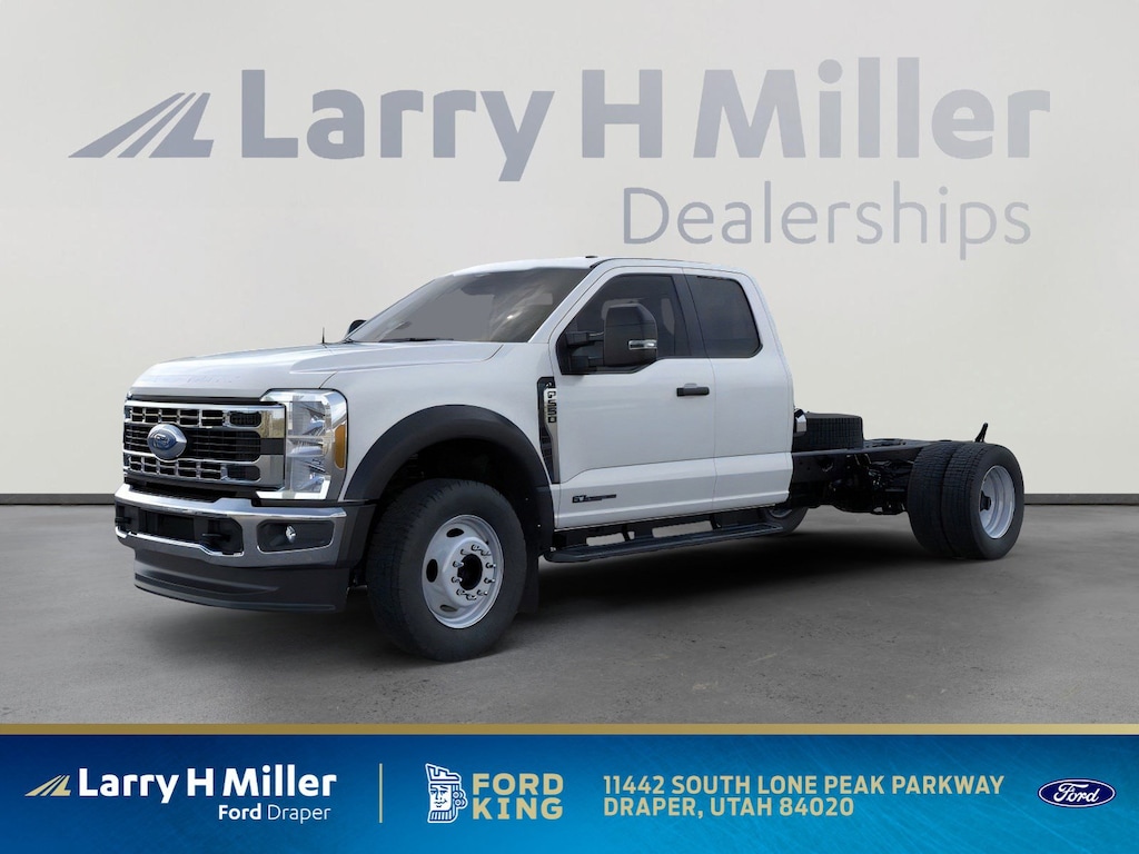 New 2026 Ford Super Duty F-550 DRW XL 4X4 SUPERCAB CHAS CAB/192 V8 Engine