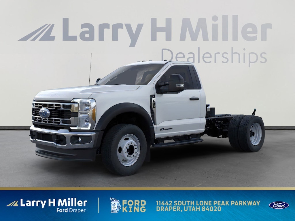 New 2026 Ford Super Duty F-550 DRW XL 4X4 CREW CHAS CAB DRW/179 V8 Engine