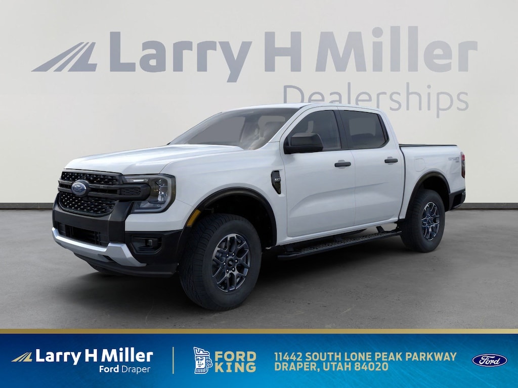 New 2025 Ford Ranger XLT 4WD SuperCrew 5' Box V6 Engine