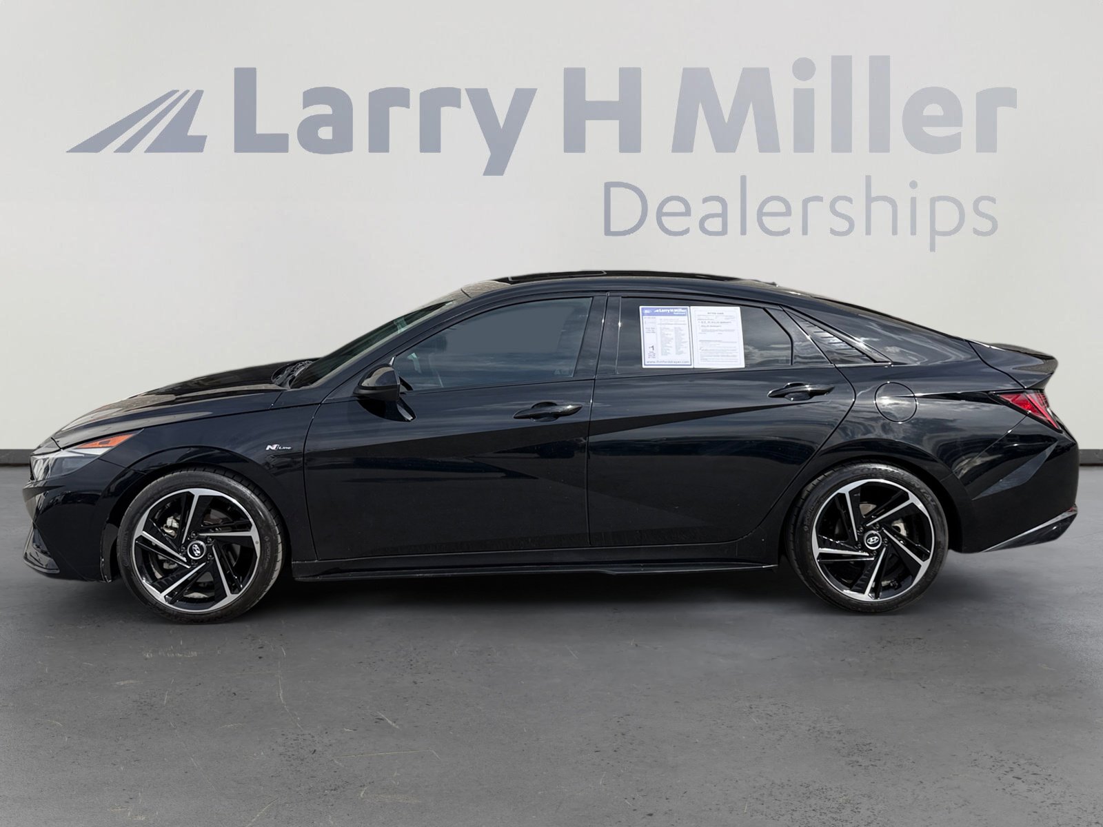 Used 2021 Hyundai Elantra N Line with VIN KMHLR4AF2MU156922 for sale in Draper, UT