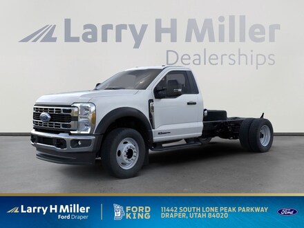 Featured New 2025 Ford Super Duty F-550 DRW XL 4X4 CHASSIS CAB DRW/169 V8 Engine for sale near you in Draper, UT
