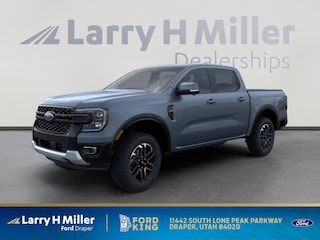 New 2025 Ford Ranger LARIAT 4WD SuperCrew 5' Box I4 Engine Draper, UT