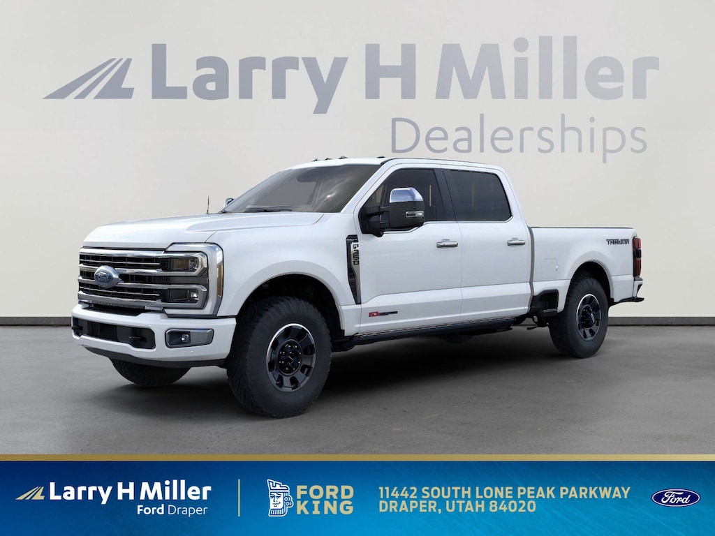 New 2026 Ford Super Duty F-350 SRW Platinum 4WD Crew Cab 6-3/4' Box V8 Engine