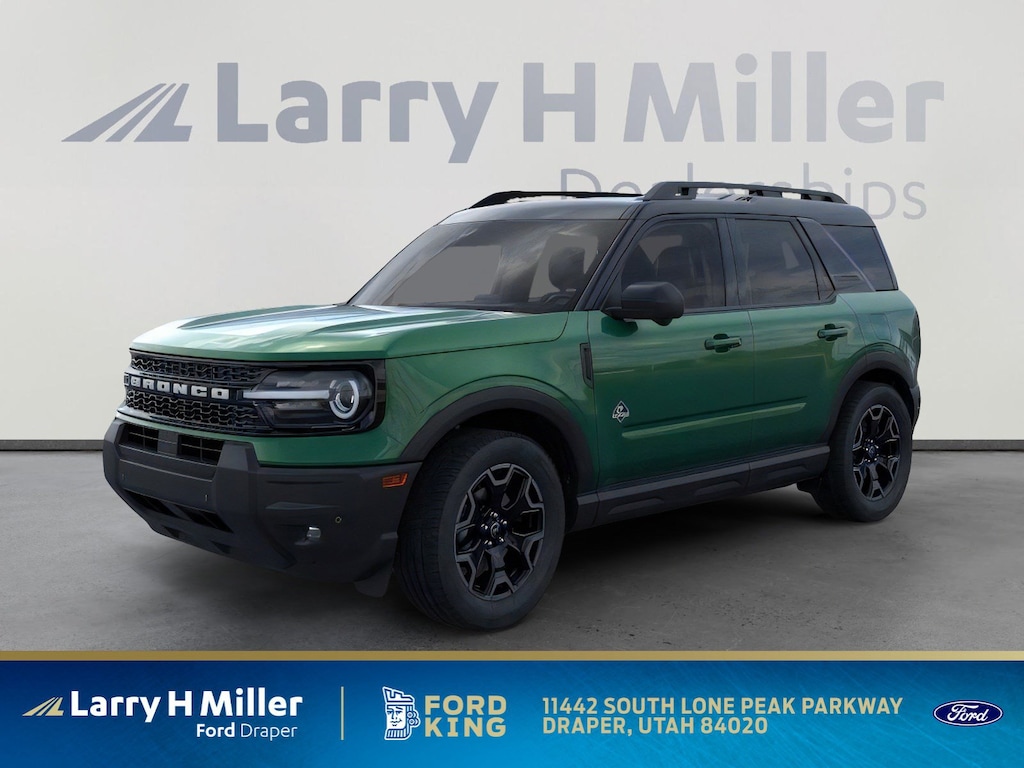 New 2025 Ford Bronco Sport Outer Banks 4x4 I3 Engine