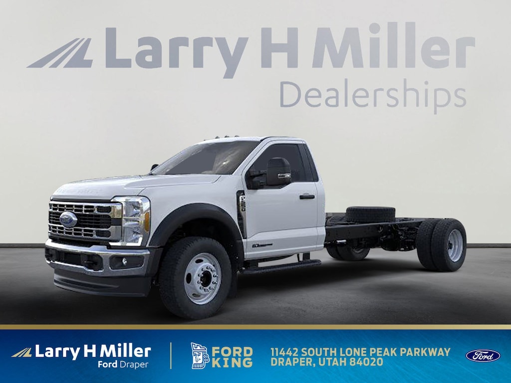 New 2025 Ford Super Duty F-550 DRW XL 4X4 CHASSIS CAB DRW/169 V8 Engine