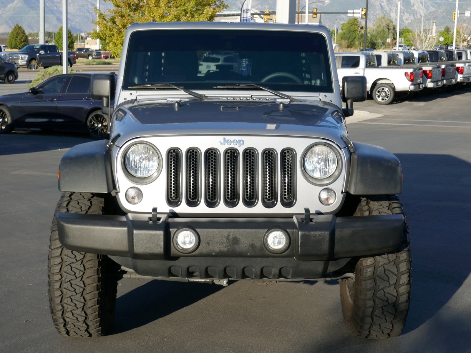 Used 2014 Jeep Wrangler Unlimited Sport with VIN 1C4HJWDG6EL136021 for sale in Draper, UT