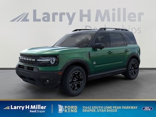 New 2025 Ford Bronco Sport Outer Banks 4x4 I3 Engine Draper, UT