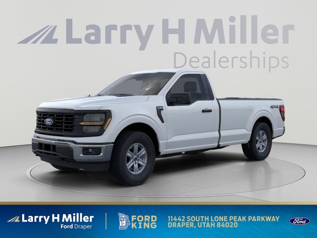 New 2026 Ford F-150 XL 4WD Reg Cab 8' Box V6 Engine