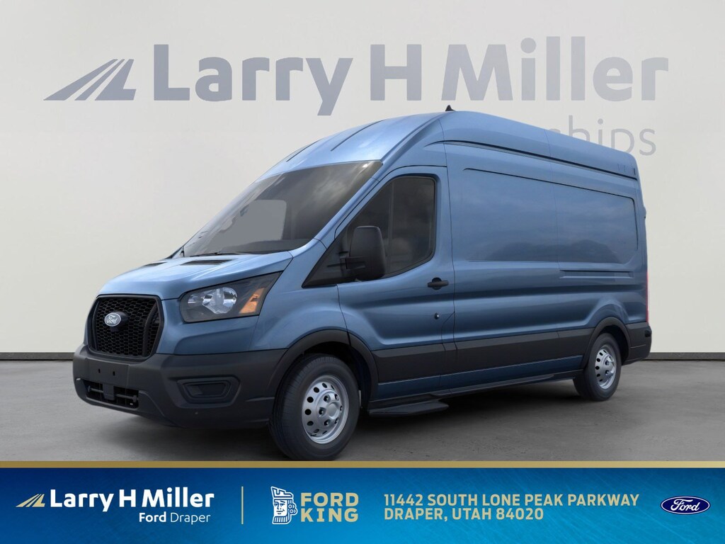 New 2026 Ford Transit Cargo Van T-250 148" Hi Rf 9150 GVWR AWD V6 Engine
